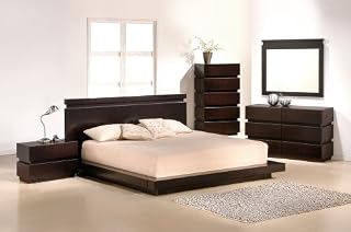 Matisse Domes Platform Bed Espresso (King)