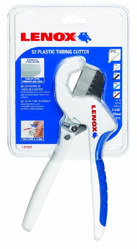 Lenox Tools 12122 S2 CPVC Cutter Upto 1-5/16-Inch Direct Cut, White Lenox Tools 12122 S2 CPVC Cutter Upto 1-5/16-Inch Direct Cut, White