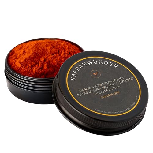 Safranwunder® Poudre de Safran, Qualité Premium - Classe 1 Moulue (5 grammes)