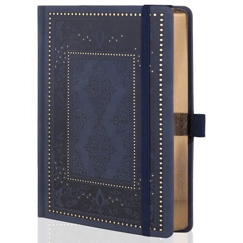 Image of TIEFOSSI Dot Journals for Women Men, Dot Journals for Writing Women, 160gsm Thick Paper, 190 Numbered Pages, for Planner Organization