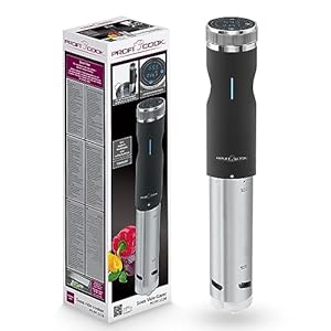 Profi Cook PC-SV 1126 Sous Vide Stick, roestvrij staal, led-multifunctioneel display, timerfunctie, 800 W