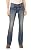 WallFlower Women's Instastretch Luscious Curvy Bootcut Jeans, Basil, 5