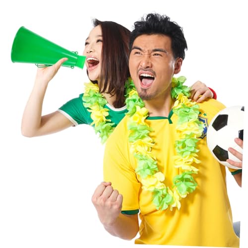Honmeet 1E1436U206JKWRQAKR4QRWXUB 5Pcs Cheering Horn Noise Maker Toy Cheerleading Megaphones Mini Megaphones Cheering Prop Trumpets Toy Party Favor Megaphones Mega Phone Microphones Toys Playthings Plastic thumb #4