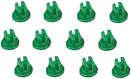 Pack of 12 - TeeJet Flat Spray Tips Green 110° Polymer Visiflo TP110015VP