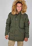 Alpha Industries Kurtka zimowa Polar Jacket dla mężczyzn Dark Green
