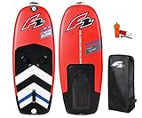 inkl. Tasche F2 Glide SURF AIR V2 5,4\' Board Sup Wing Foil Kite Surfboard aufblasbar 120L