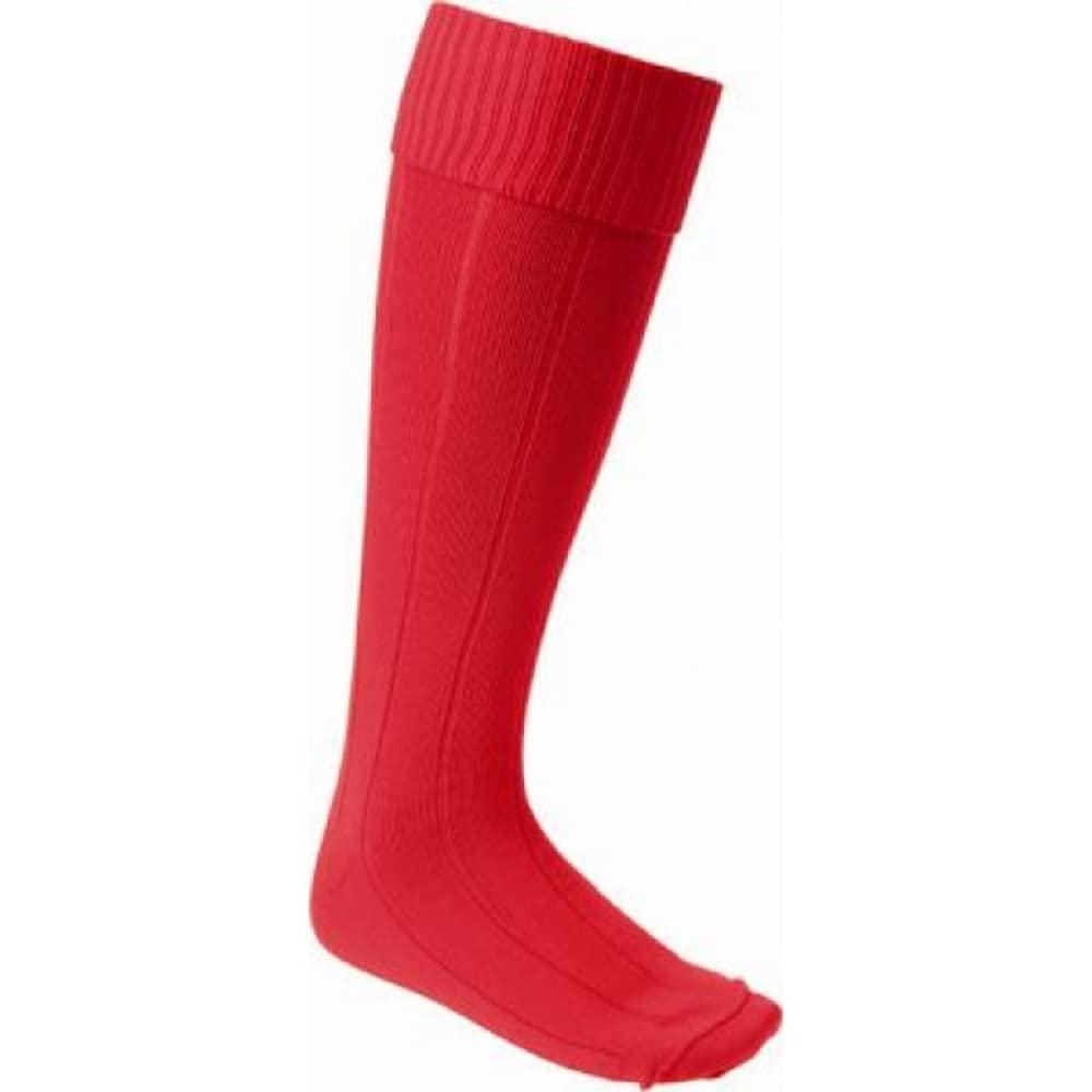 Carta Sport Unisex (Boys) - (12-2«) FOOTBALL SOCK RED BOYS SMALL 12 2 , Red, S UK