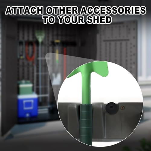 Image of 8pcs Replacement Bolt Compatible with Suncast Storage Sheds, Premium ABS Accessories Parts Bolts with 3 /8 Inch Hex Screwdriver Screws Replacement for Storage Sheds