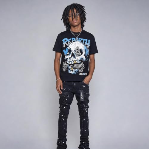Image of DopeSkill Halloween Graphic Tee Streetwear Hip Hop Hypebeast Unisex T-Shirt Sneaker Colour Matching Shirts Spooky Graphic