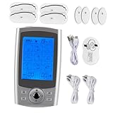 FIXOSHEE Simulador De Embarazo Para Hombres Masajeador Espalda 8 Pegatinas Portátil Batería Integrada y Carga Usb Fisioterapia Casa y Oficina Para Aliviar Muscular