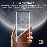 WILLONE 2+2 Stück Für Honor 90 5G Panzer Schutz Glas Folie 2 Stück Schutzfolie Glas+ Kamera Schutzfolie 2 Stück, Fingerabdruck-ID Unterstützen, 9H Härte, HD Clear Displayschutz Schutzfolie Glas – Ansicht 7