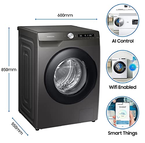 "Upgrade Your Laundry Game: Experience Ultimate Convenience with Samsung's 7 Kg 5 Star AI Control & Wi-Fi Front Loading Washing Machine (WW70T502NAN1TL, Inox, Digital Inverter)" "Upgrade Your Laundry Game: Experience Ultimate Convenience with Samsung's 7 Kg 5 Star AI Control & Wi-Fi Front Loading Washing Machine (WW70T502NAN1TL, Inox, Digital Inverter)"
