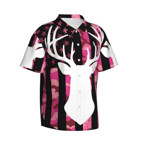 Mens Hawaiian Shirts Short Sleeve Casual Button Down Tropical Beach T-Shirt2