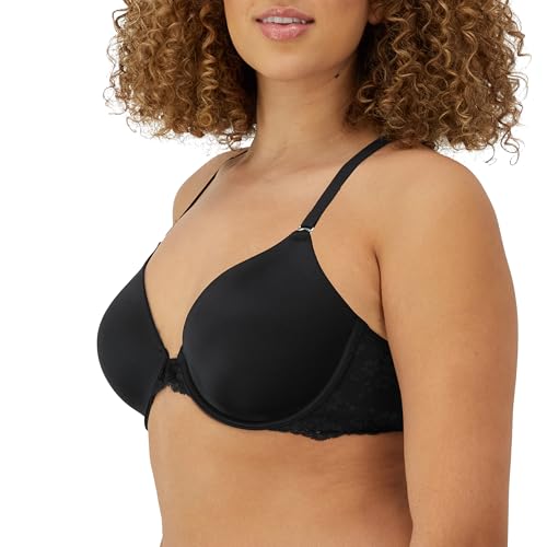 Maidenform Womens Racerback Bra with Shaping & Support, One Fab Fit Underwire Bras for Women, Lightly Lined, Front Close