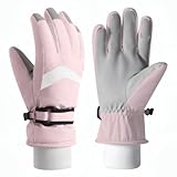 DARCHEN 3-12 Kids Snow Gloves Boys Winter Waterproof Ski Snowboarding Insulated Warm Windproof Cold Weather Sports Age Girls Years Olds