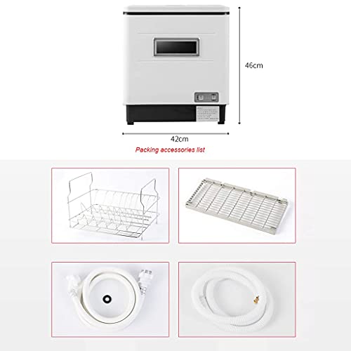 Kleine Vaatwasser, Automatische Huishoudelijke Slimme Vaatwasser, Energiezuinig Ontwerp, Laag Geluidsniveau, Geen… - Image 8