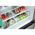 Hamilton Beach HBFR1504 Full Size Counter Depth Refrigerator with Two Freezer Drawers, 17.9 cu ft, Stainless - Image 4