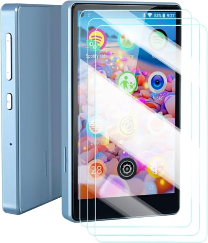 UYRUREL Screen Protector for Luoran M4S 4.0” MP3 Player, High-definition Scratch Resistant Film,HD Clear,Bubble Free with Easy Installation Kit, 3 Pack