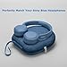 Ginsco Universal Headphone Case Compatible with JBL Tune 510BT 720BT, Sony WH-CH 720N/WH-CH520, with Bose/JBL/Soundcore Life Q20i Q30/BERIBES/TOZO/KVIDIO etc Wireless Headphones (Blue)