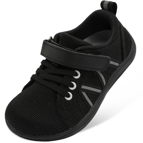 JOINFREE Toddler Shoes Boys Girls Wide Barefoot Shoes Little Kids Minimalist Sneakers Zero Drop Casual Walking Shoes Breathable Tennis Shoes Indoor Outdoor
