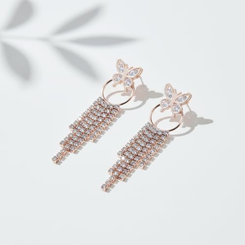 Image of Modern Dangle Earrings for Women | Chic Statement Earrings for Girls | Stylish Lightweight Fashion Jewelry for Casual, Party & Special Occasions