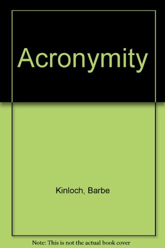 Acronymity 1894326504 Book Cover