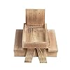 illombo Houten eekhoorn Feeder voor Buiten Buiten Eekhoorn Picknick Tafel Eekhoorn Bank Feeders Huis Maïs Houder voor…
