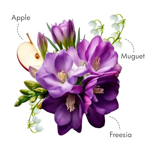 Image of Nykaa Moi Precious Noir Eau De Parfum for Women, Freesia & Apple Scent, 30ml