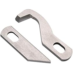 Remalladora Maqi CKPSMS Brand -1SET #KP-19103 Overlock Blade Cuchillo superior e inferior compatible con Singer S14-78 Pfaff Element 1450OL