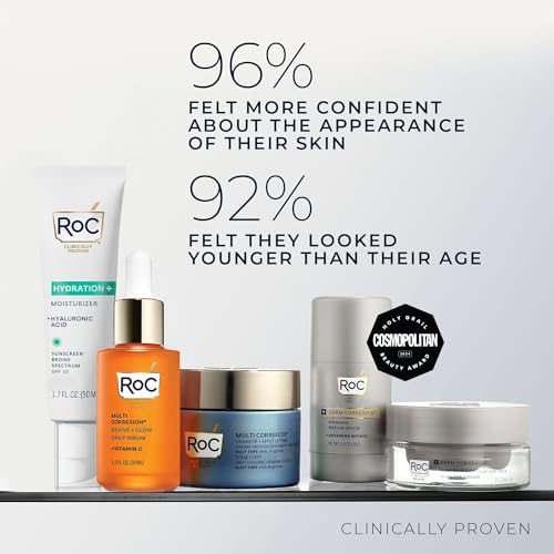 RoC 35 Protocol 5-Piece Complete Anti-Aging Skincare Routine Kit with Retinol Serum, SPF 30 Moisturizer, Eye Cream, & Firming Stick for Visible Wrinkle Reduction and Skin - image 3
