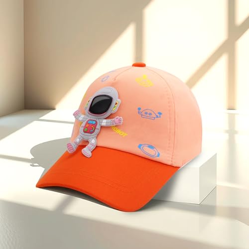 Image of VRITRAZ Kids Unisex Baseball Cap for Boys & Girls | Adjustable Strap | Comfortable Casual Cap (Age 4-12 Years)