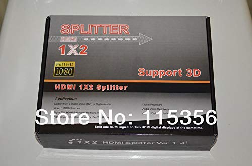 Wiring Connecting Terminals - HDMI Splitter V1.3 1X2 2 Ports Compatible 3D for PS3 HDTV 1080P
