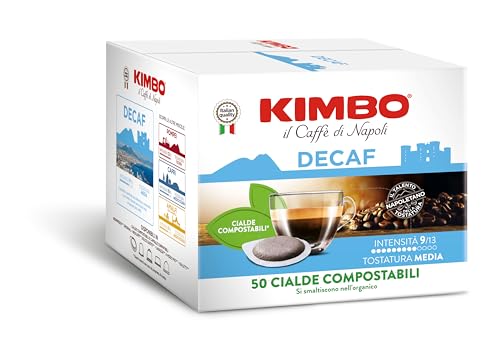 L'equilibrio ottimo tra dolcezza e cremosità; con Kimbo Decaf non rinunci mail al piacere del caffè
