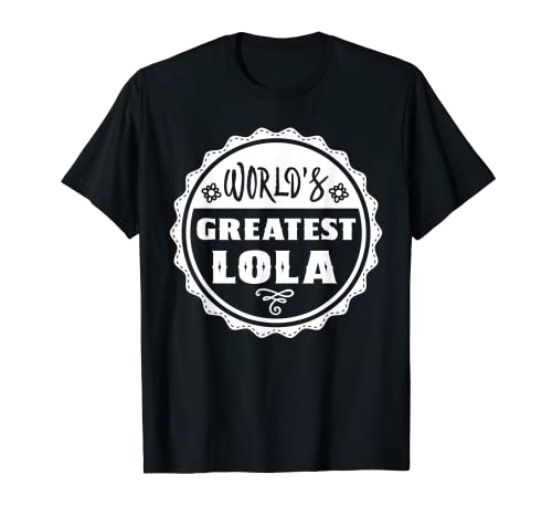 Camiseta Lola del mundo más grande - Camiseta de la abuela filipina Camiseta