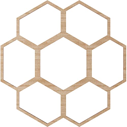 Image of Ekena Millwork 20 inchOD x 7 inchID x 3 /8 inchT Florin Wood Fretwork Pierced Ceiling Medallion, Alder