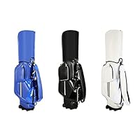 Amazon | Golf スタンドバッグ PUレザー スポーツゴルフバッグ 防水耐