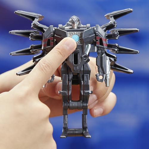 Transformers: One Cog Changer Bumblebee (B-127) & Airachnid, 4-Inch Robot Action Figures, Interactive Toys for Boys & Girls Ages 6 and Up - image 9