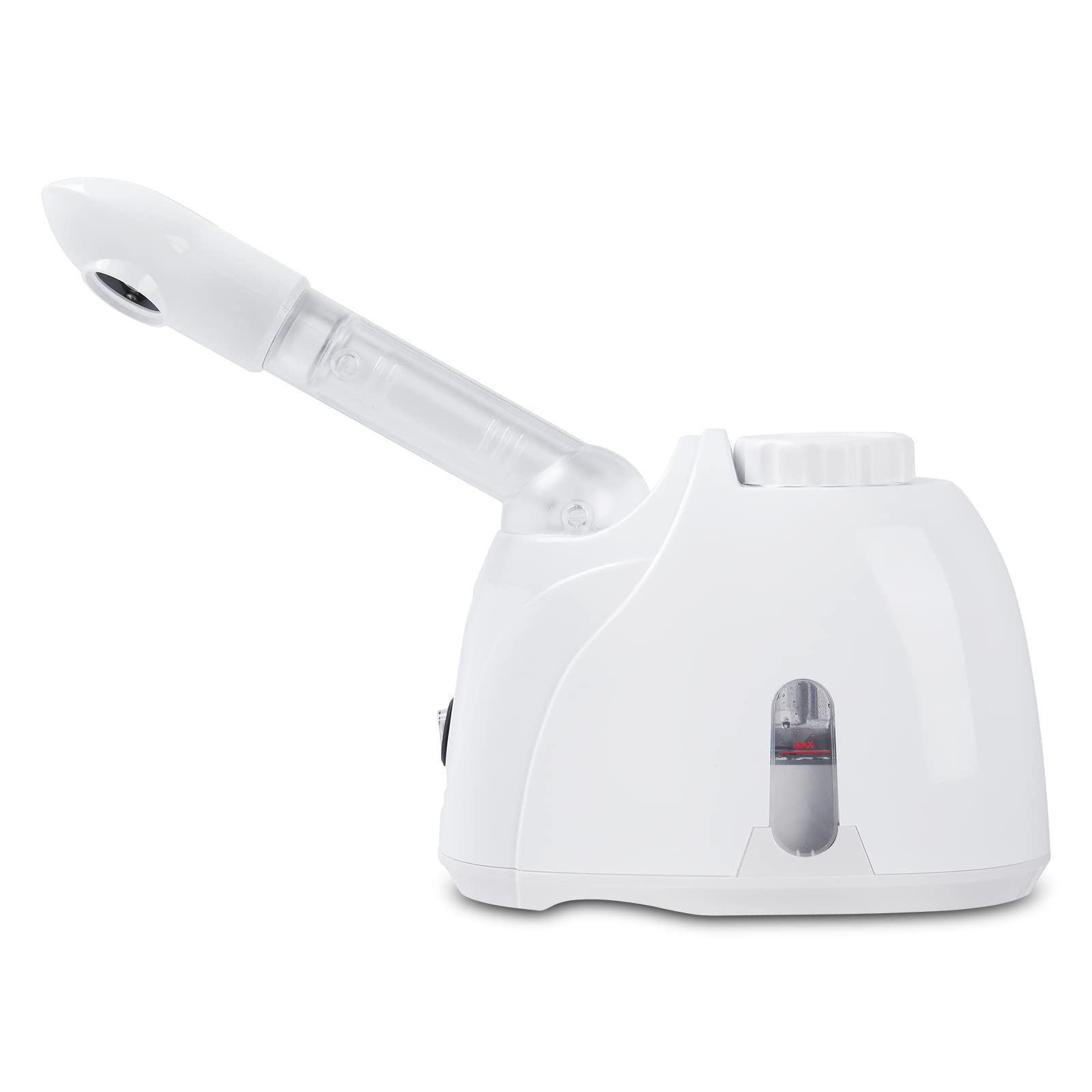 Vapeur pour le visage, Humidificateur, Spa de beauté Soins de la peau personnels réduit les pores dilatés (Blanc)