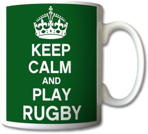 Mug-Tastic Tazza Da Caffè In Ceramica 'Keep Calm And Play Cricket' 312ml, Idea Regalo Per Appassionati Di Cricket - 4