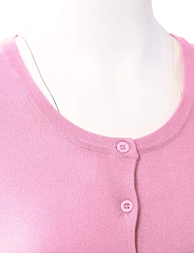 Image of Allsense Women's Long-Sleeve Crewneck Cardigan | Classic Button Down Sweater, Soft Fine Knit, Lightweight