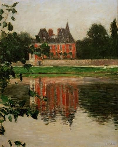 Cuadro impresionista de Gustave Caillebotte: lienzo decorativo del Sena en 60x90cm