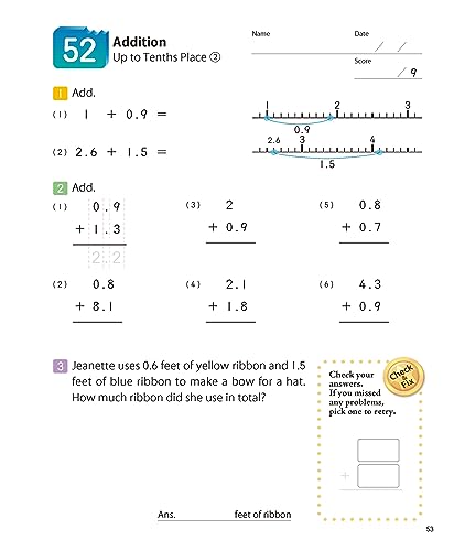 Kumon Math Bites: Grade 4 Fractions & Decimals-100 Bite-Sized Lessons to Improve Math Skills and Confidence! - Image 5