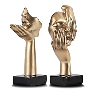 Olifant dieren beeldje goud - 16 cm - woondecoratie - polystone | Leen Bakker