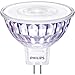 Produktbild Philips LED Lampe, ersetzt 50W, GU5.3, WarmGlow, Warmweiß (2200-2700 Kelvin), 345 Lumen, Reflektor, dimmbar