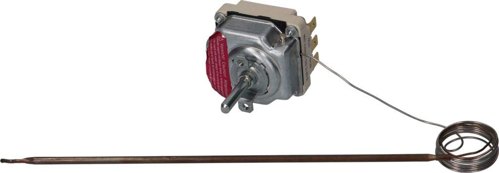 EGO 55.34093.800 Thermostat für Pizzaofen Pizzaofen Baby 2/50 max. Temperatur 500°C 3-polig Fühler ø 4x228mm 3NO 50-500°C 16A