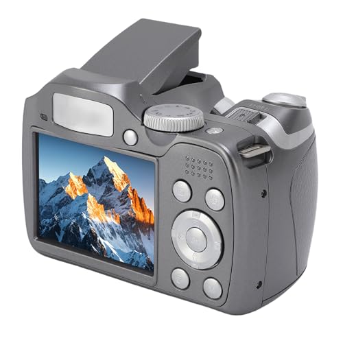 Cámara DSLR 4K 60MP con Zoom Óptico 12x y Flash LED miniatura 7