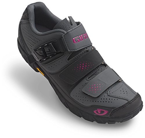 Giro Terradura Womens Mountain Cycling Shoe ? 36, Dark Shadow/Berry (2019)