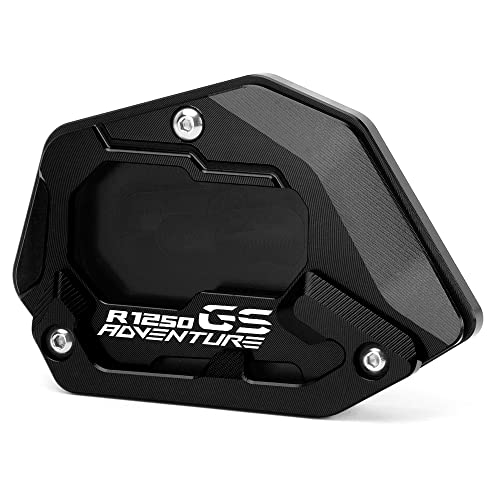 Side stand pad R1250GS Adv avec élargisseur usiné pour béquille moto