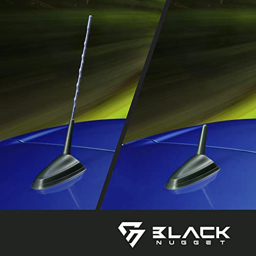 BlackNugget® Autoantenne 3cm - Universal Kfz Antenne - Dachantenne mit erstklassiger Empfangsqualität - Kurze Auto Antenne für AM & FM Empfang - DAB Antenne Auto - Kurzstabantenne – Bild 3