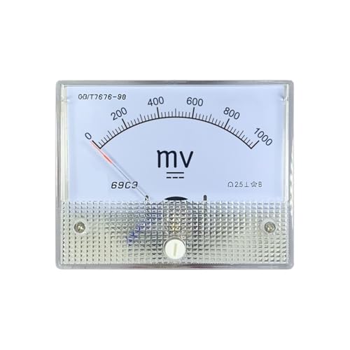 Voltmètre DC 150mV 69c9-v analogique pour tableau électrique
